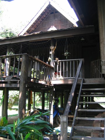 Тайские традиционные дома 